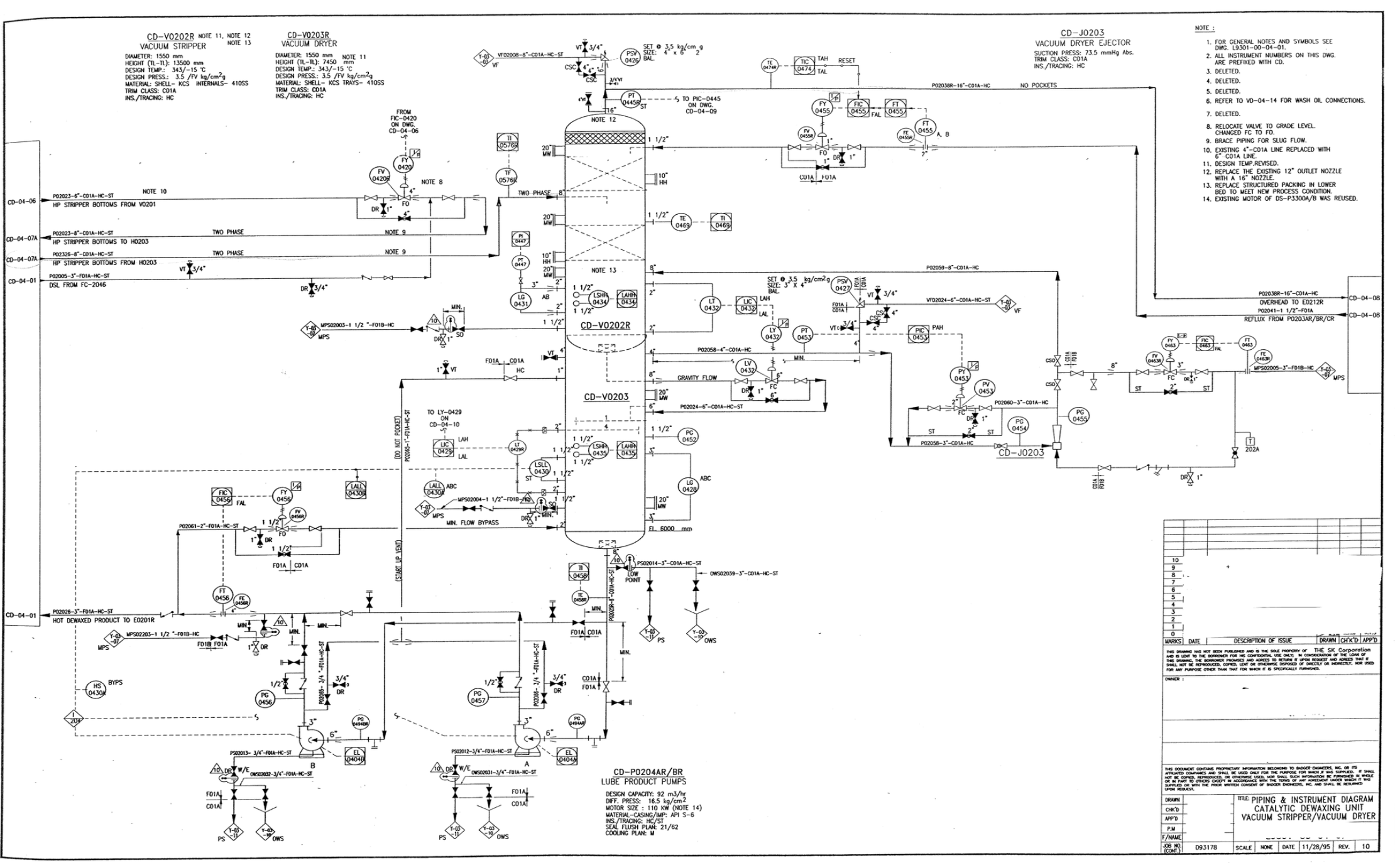 P&ID Drawing — Piping and Instrument Diagram